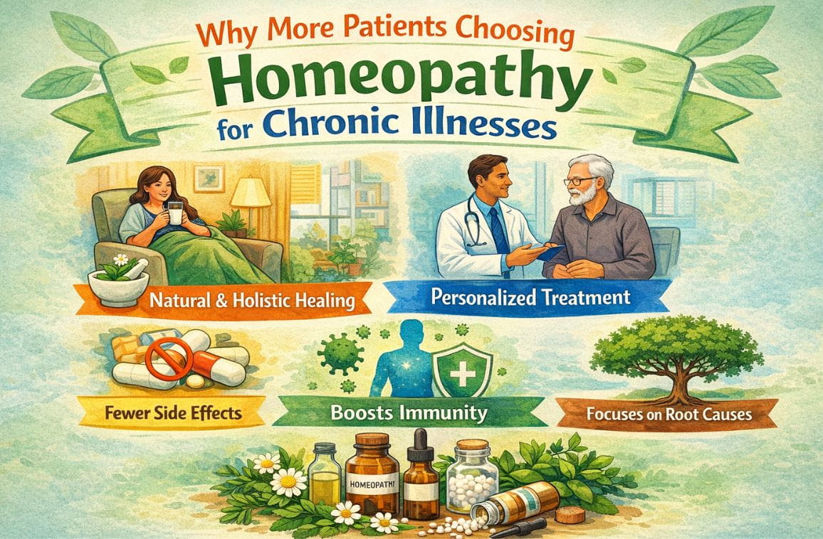 Why More Patients Choosing Homeopathy for Chronic Illnesses