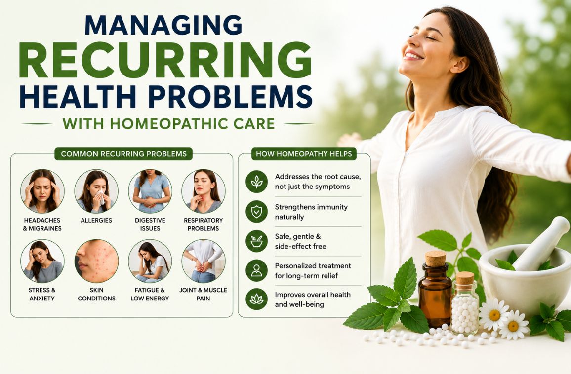 Managing Recurring Health Problems with Homeopathic Care