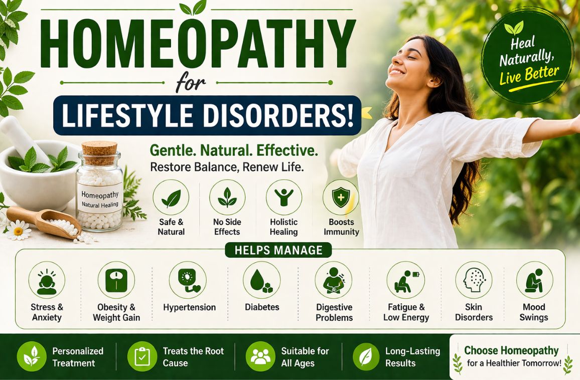 Homeopathy for Lifestyle Disorders!