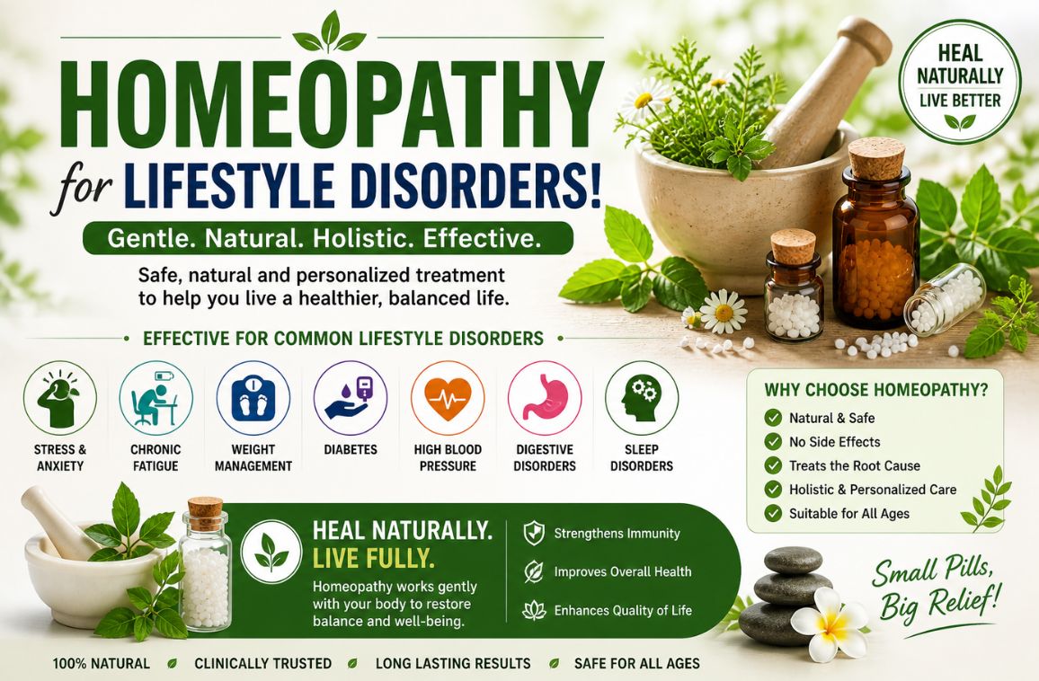 Homeopathy for Lifestyle Disorders!