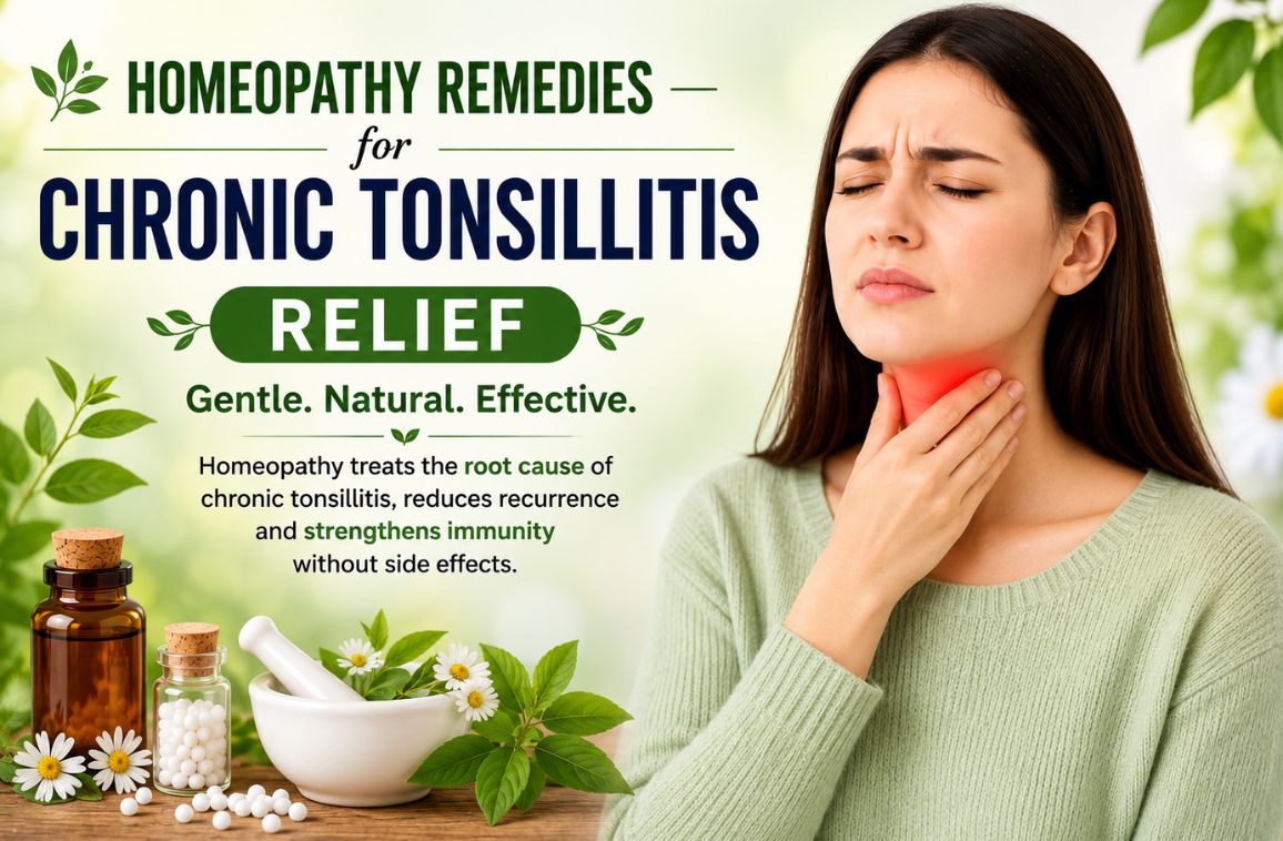 Homeopathy Remedies for Chronic Tonsillitis Relief