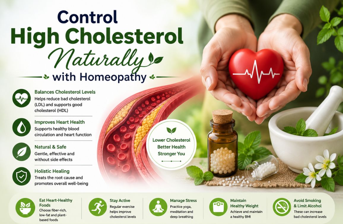 Control High Cholesterol Naturally with Homeopathy
