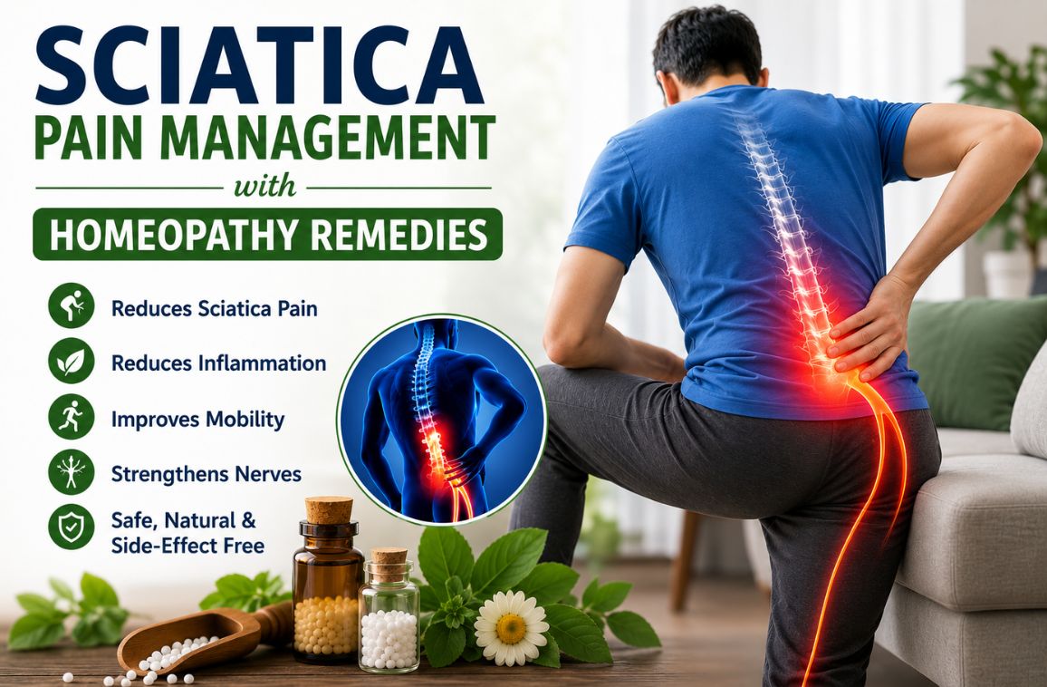 Sciatica Pain Management with Homeopathic Remedies