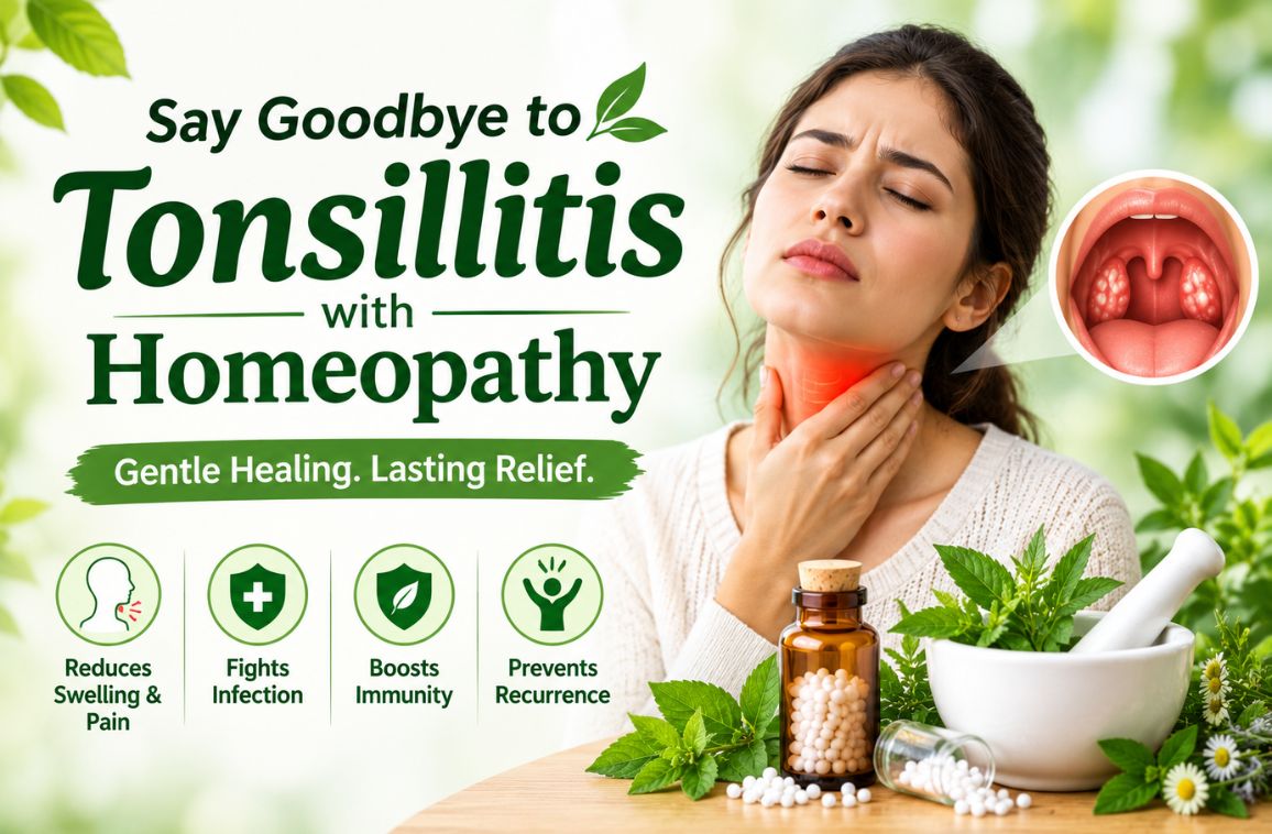 Say Goodbye to Tonsillitis with Homeopathy