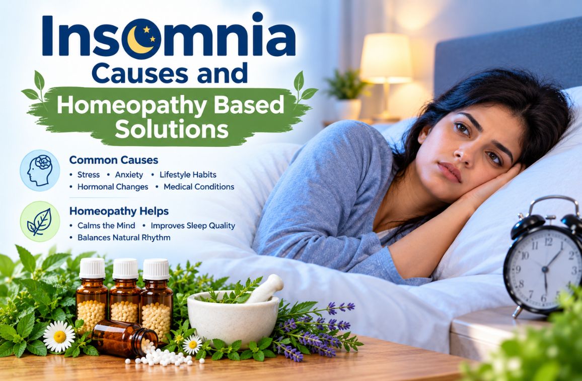 Insomnia Causes and Homeopathy Based Solutions